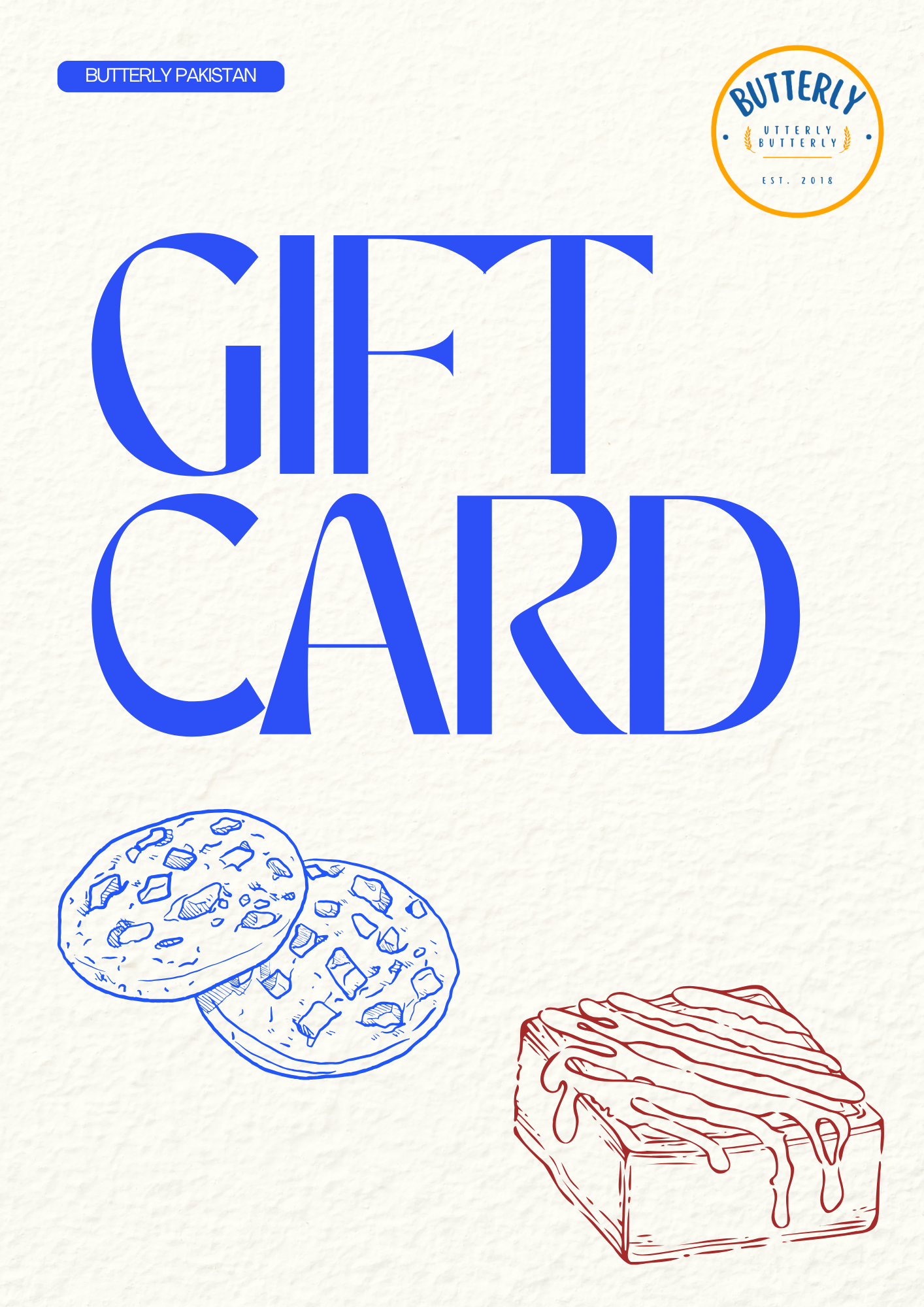 Butterly Pakistan Exclusive Gift Card